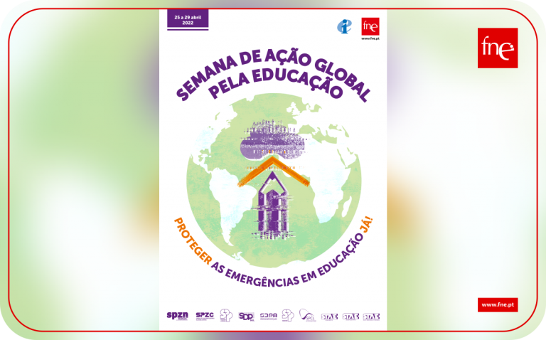 FNE associa-se à Semana de Ação Global pela Educação 2022