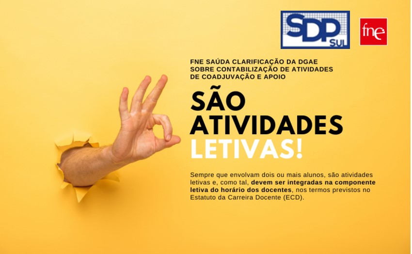 FNE saúda clarificação da DGAE sobre contabilização de atividades de coadjuvação e apoio a grupos de alunos