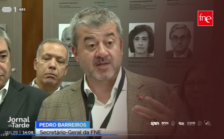 Reunião de trabalho entre a FNE e o MECI